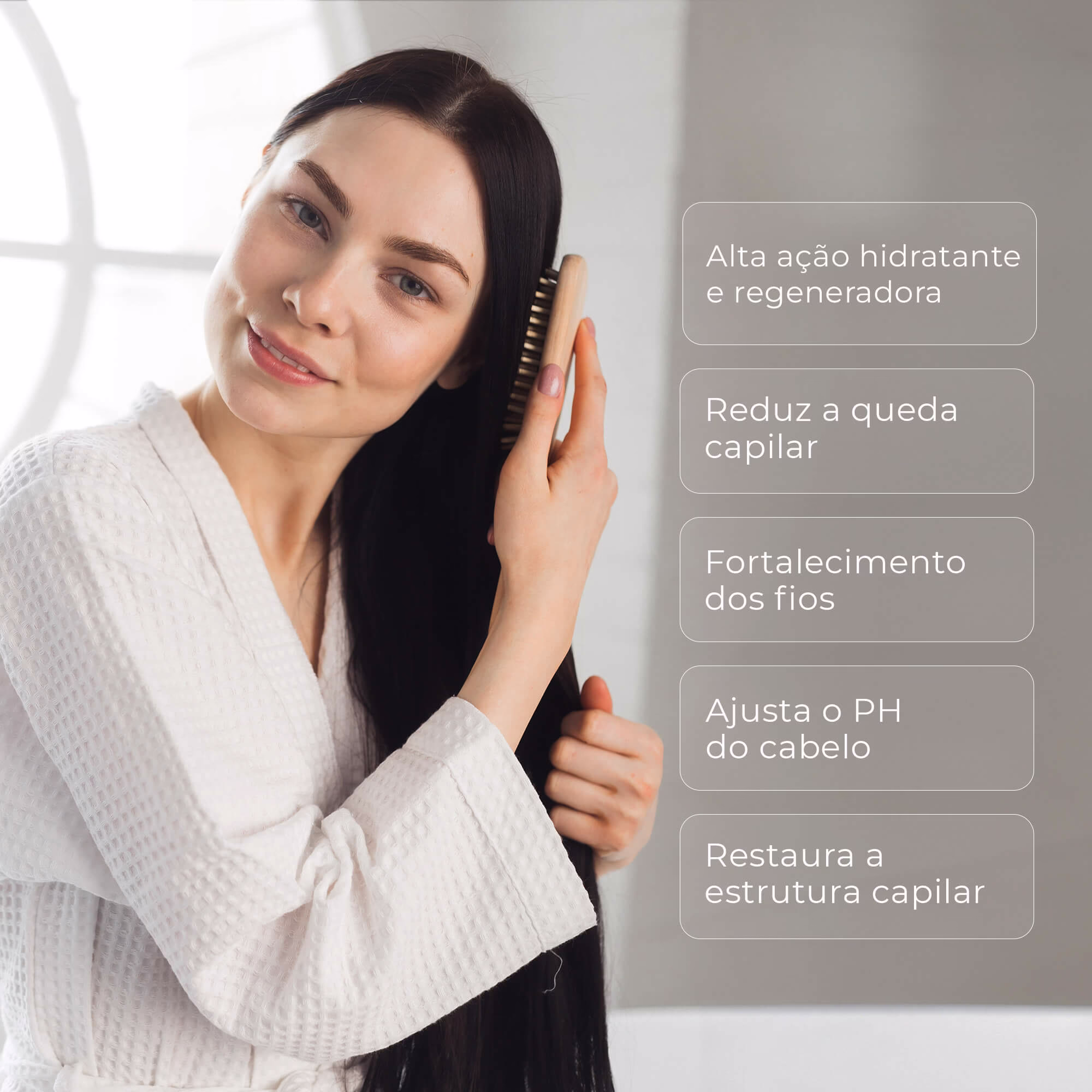 Kit Hair Care O3NT: Shampoo + Sérum Capilar + Máscara - Imagem 4