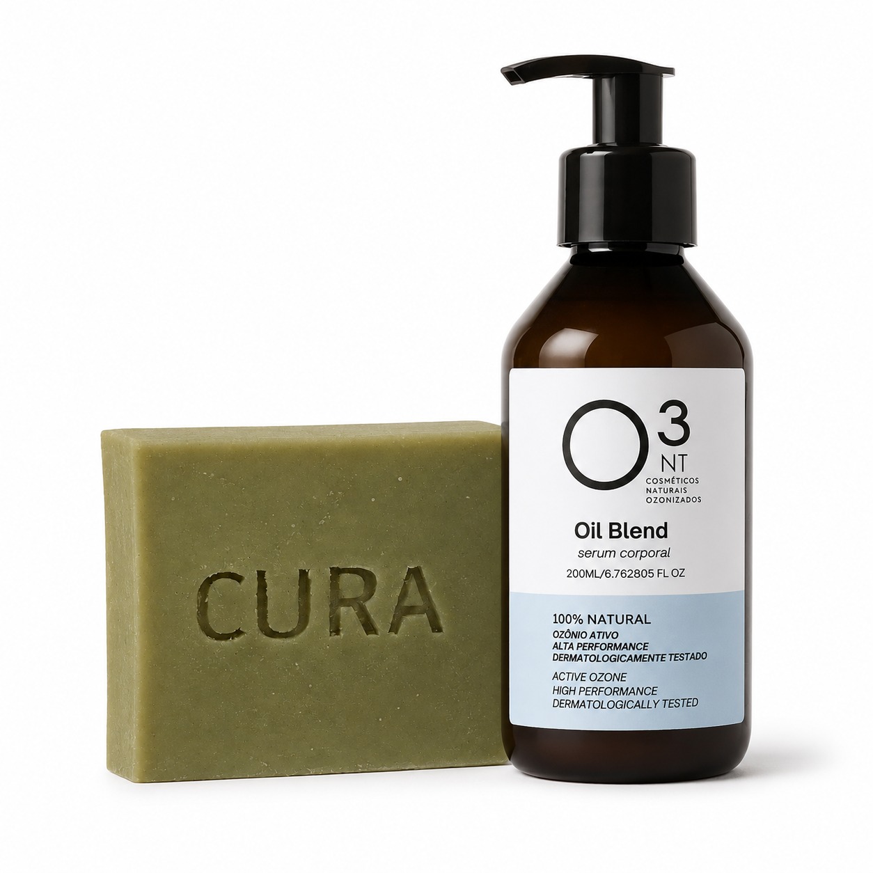 Kit Skin O3NT: Oil Blend + Sabonete CURA