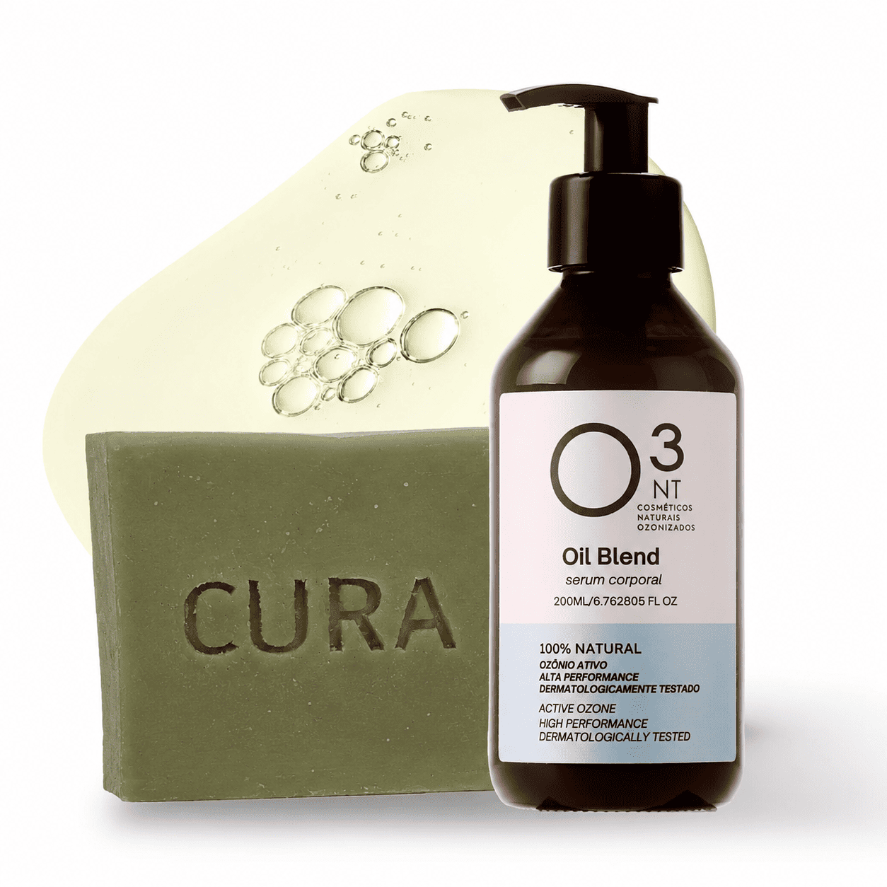 Kit Skin O3NT: Oil Blend + Sabonete CURA